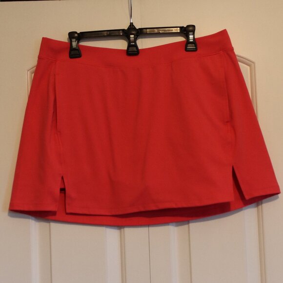 All in Motion Pink Active Skort Size XL Integrated Short Athleisure Two Pockets - Picture 1 of 14
